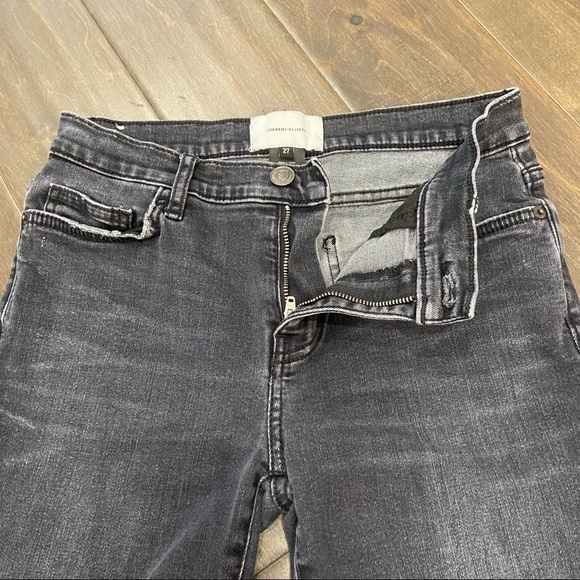 Current Elliot Busted Knee Skinny Jeans size 27 - Picture 4 of 6